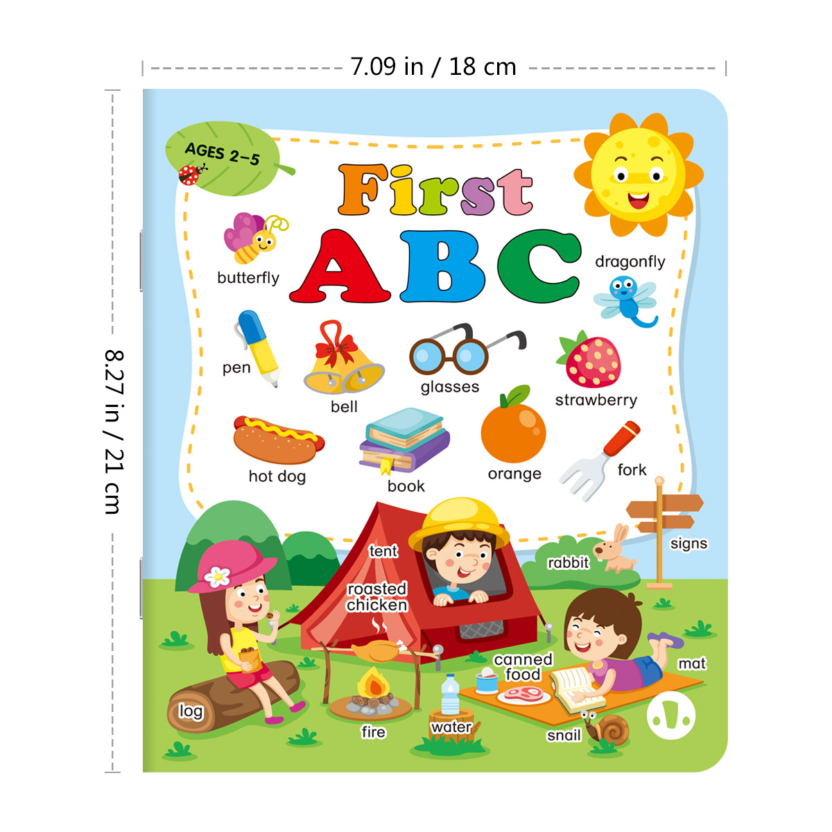 First ABC Alphabet Book for Ki - огляд і ціна Kids First Education