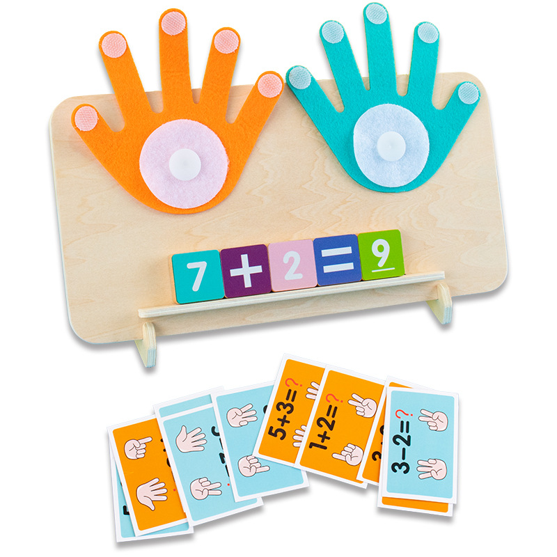 Kids Montessori Toys Wooden Fi - огляд і ціна Kids Education Number